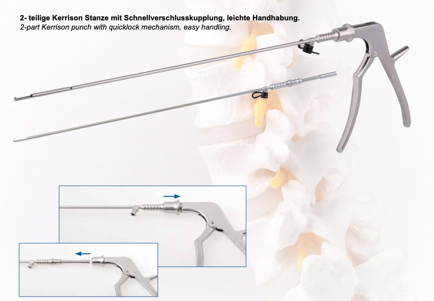 2-Part Kerrison Punch with QuickLock® Mechanism